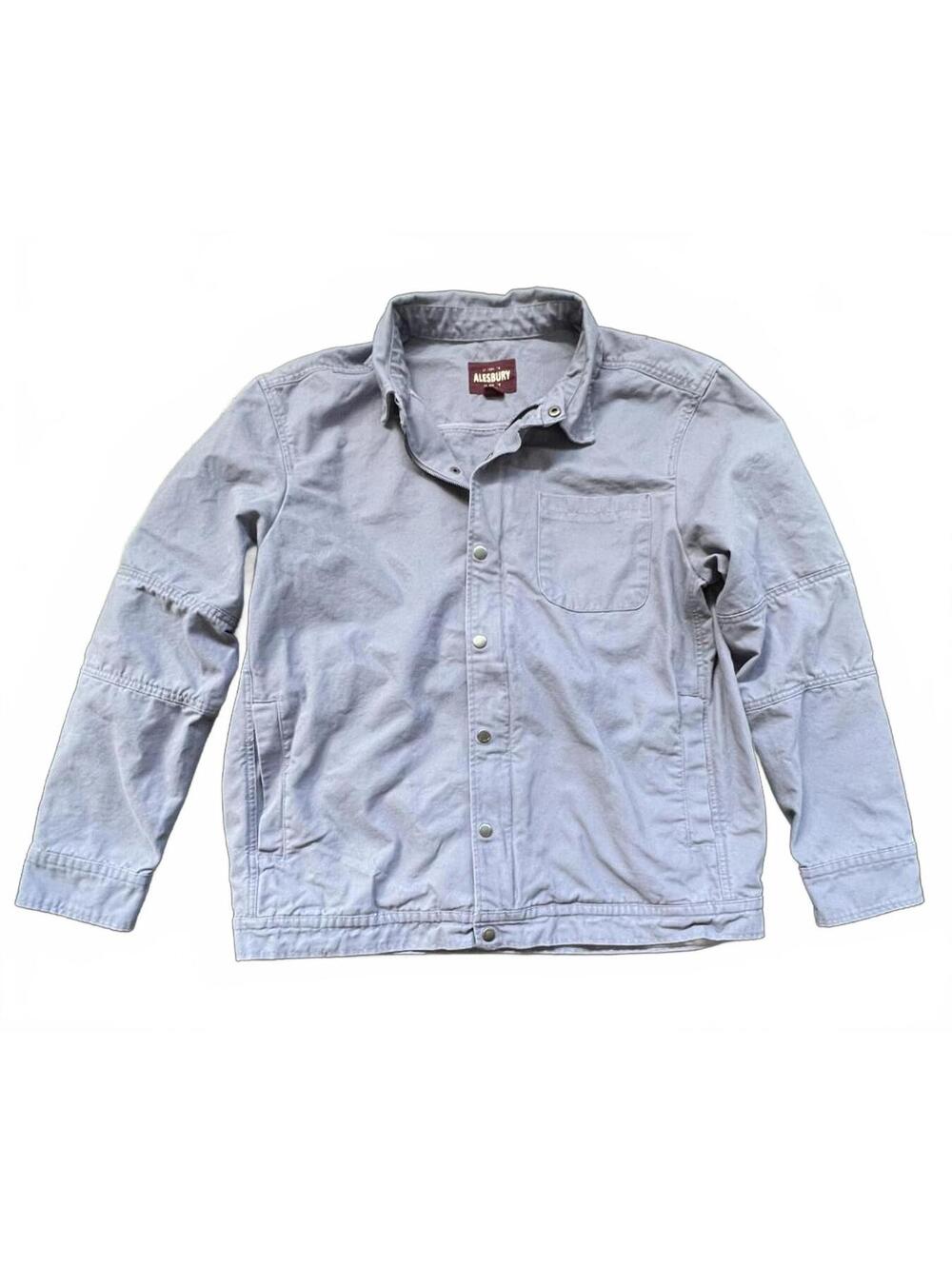 Alesbury Violet Men's XL Barn Chore Jacket Button Pockets Jacket XL